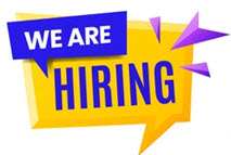 We are hiring  1 